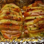 рецепт «Гармошка из картошки»