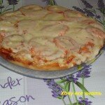 пицца с крабами