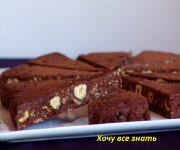 шоколадный пирог с орехами в мультиварке
